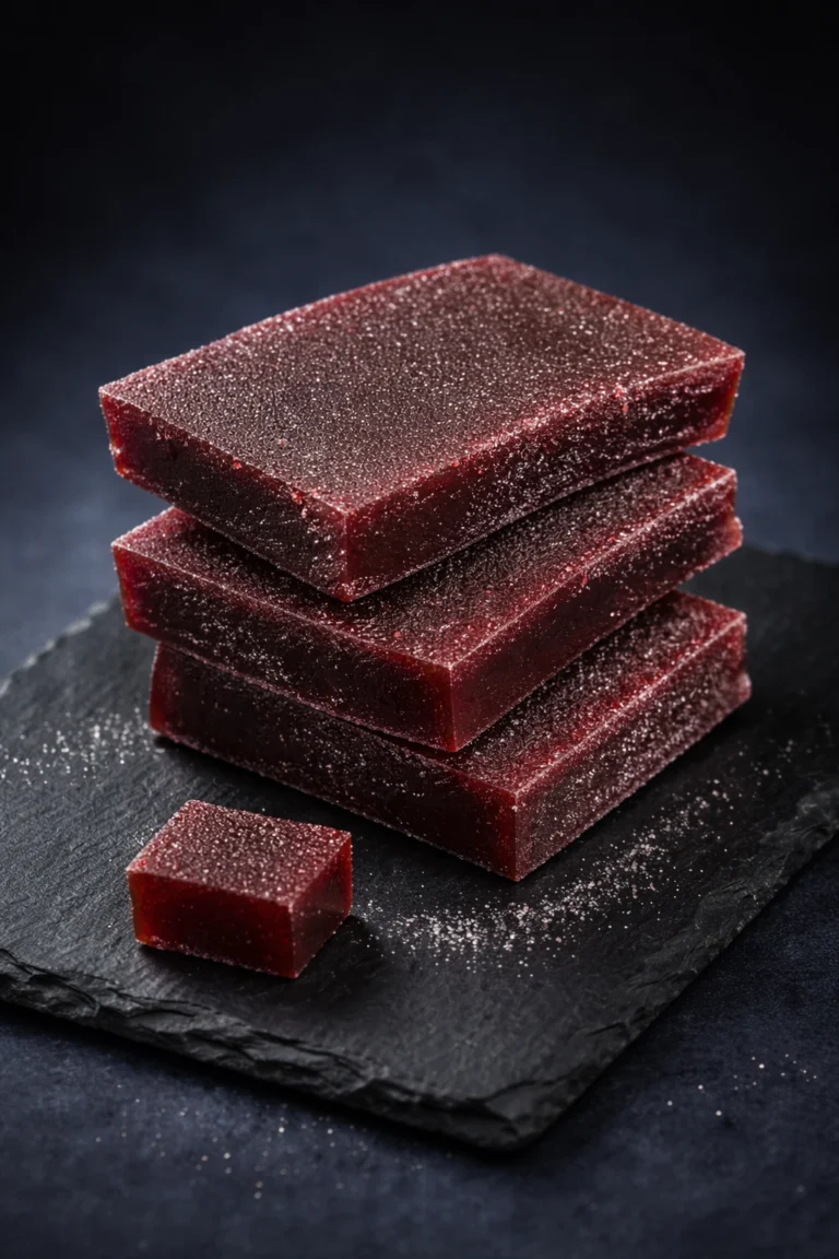 Pâte de fruits cassis