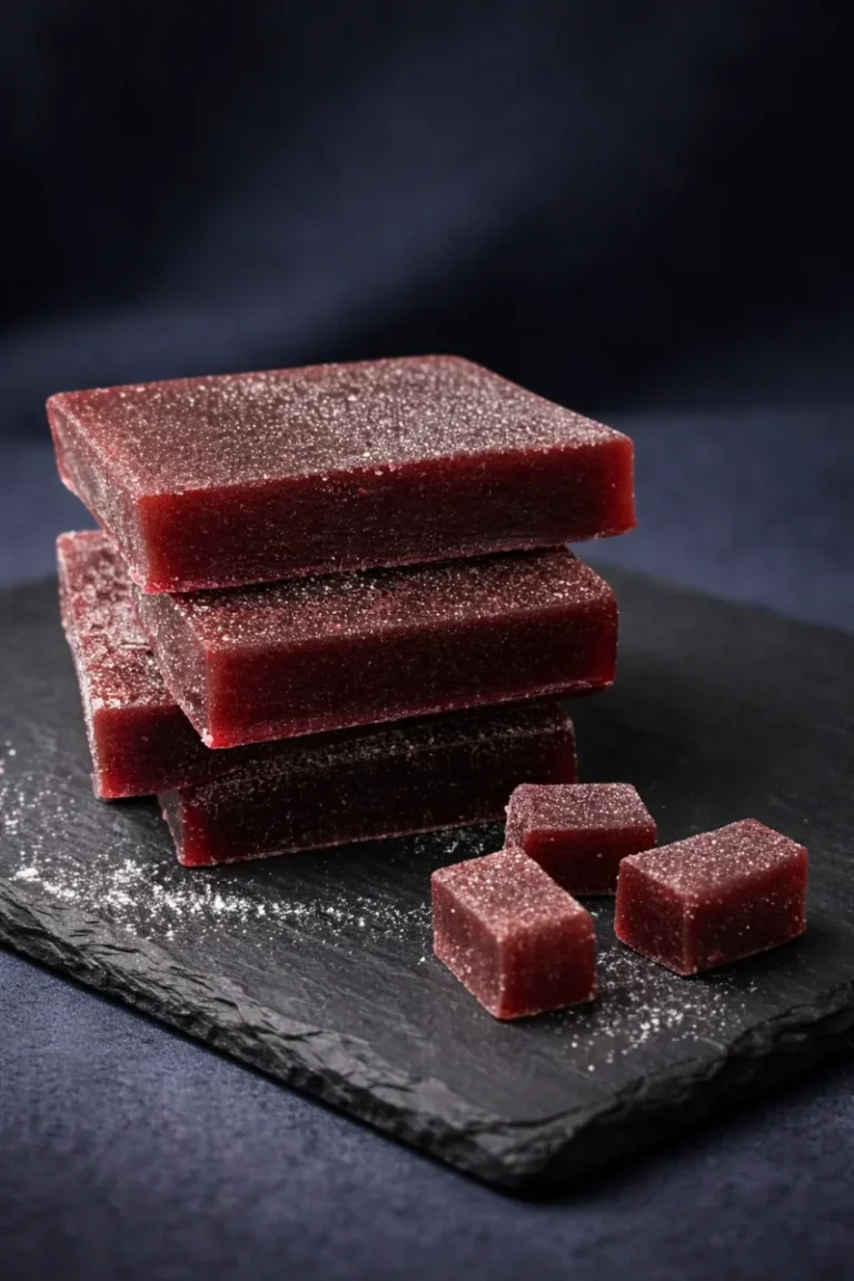 Pâte de fruits griotte artisanale