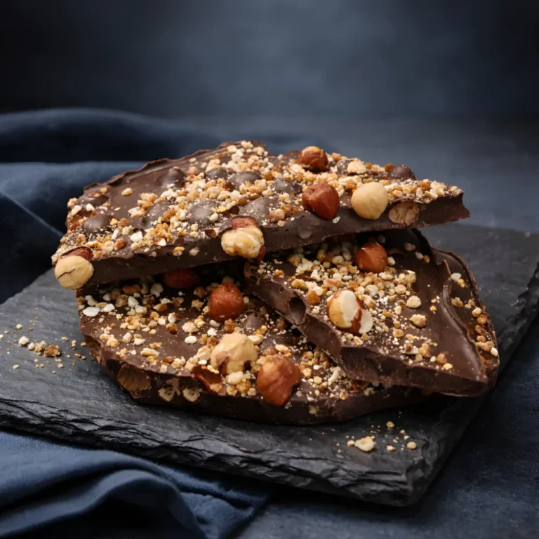 Chocolat noir aux noisettes