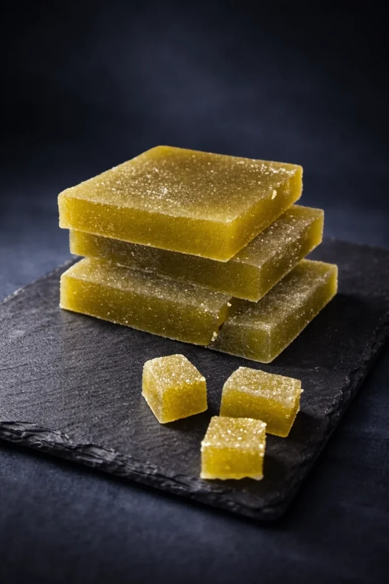 Pâte de fruits pomme verte artisanale